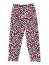 Girls Multi Color Rainbow Heart Star Ice Silk Leggings 9M-8 - SophiasStyle.com